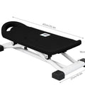 Badass Ski Balance Trainer For Home Gyms With Digital Lcd Panel Heavy Duty Curved Machine, 23.6" x 10.6" x 7.1" steel frame.
