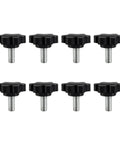 Must Have Eight Piece M6 Bolt Knob Kit For Logitech G25 G27 G29 G920 G923 Steering Wheel With Durable Metal And Plastic Build