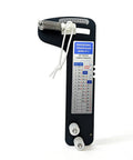 Hands Free Wire Rope Tension Gauge For Three Sixteenths Seven Thirty Seconds One Quarter Inch Cables Marine Grade Rigging Tool With Two Thousand Lb Range Plus Or Minus Five Percent Accuracy No Guesswork For Sailboats Masts Fencing And DIY Tightening, black PT-2 gauge