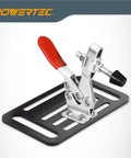 Beefy 225D Quick Release Toggle Clamp Set For T Track 500 Lb Holding Capacity With Mounting Plate for woodworking jigs