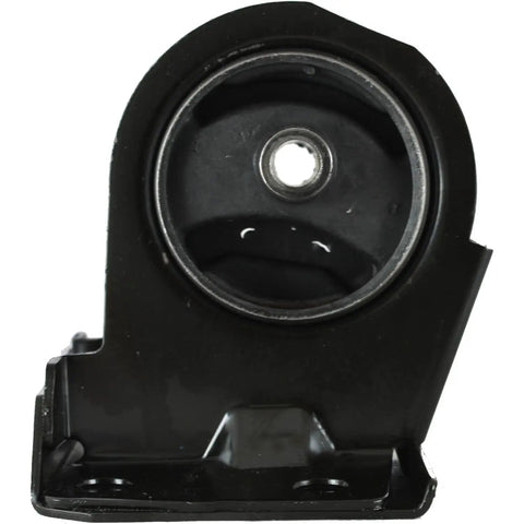 Rear Engine Mount Assembly For 1999 To 2005 Chrysler Dodge Mitsubishi Eclipse Galant Sebring Stratus 2 4L Inline Four top view showing steel bracket and rubber.