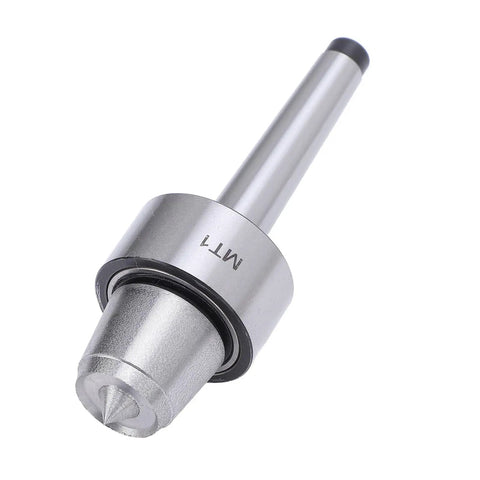 Super Tough MT1 Live Center For Wood And Metalworking Lathes Boasting Dead Silent Bearings and Solid Steel construction.