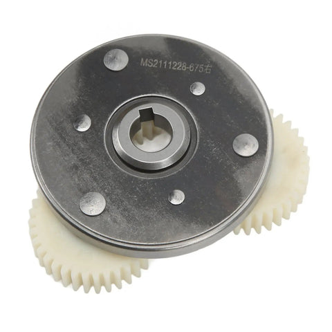 36T Planetary Nylon Gears Clutch Kit For Bafang Electric 500W E Bike Motor showing metal plate and gear arrangement