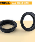 Camshaft Position Sensor Seal O Ring Kit 2 Pack Fits Jeep Wrangler 2012-2021 Cherokee 2011-2019 Grand Cherokee 2014-2019 Ram 1500 2013-2019 OE 5184772AB 5184772AA black seals