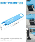 3 In 1 Quick Threading Device For Sewing Machines With Magnifying Lens And Precision Guide Includes Needle Threader Built In Magnet And Scale Ruler Plus 2 Seam Rippers Anti Prick Hands Easy Threading In Low Light Essential Sewing Tool, size and features displayed.