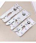 Sturdy Sofa Couch Sectional Connector Snap Metal Bracket Hinges For Furniture Assembly Easy DIY Setup Heavy Duty Fittings