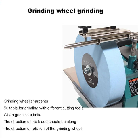 Electric Knife Sharpener Wet Stone Grinder Two Direction Multi Purpose Bench Tool With Ergonomic Handle and Durable Build crafted for precision blade sharpening.