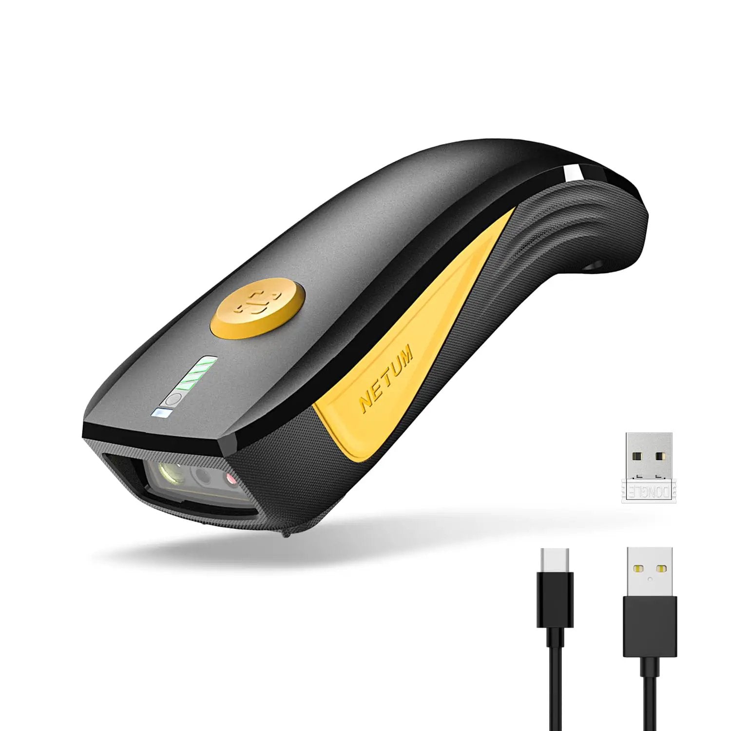 Compact Bluetooth Barcode Scanner For 1D And 2D Codes