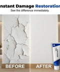 Drywall Repair Kit With Scraper And Quick Drying Mending Agent For Holes And Cracks Includes 2 Tubes Of 250g Each DIY Friendly Nozzle Extender Sandpaper And Patch Tool For Fast Easy Home Wall Repair