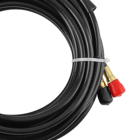 Heavy Duty Hydraulic Steering Hose Set 2 Pack 20 Feet Each Direct Replacement For Marine Steering Systems Built To Last With Durable Stainless Fittings