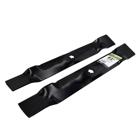 2 Pack 3-N-1 Replacement Blades For 42 Inch Decks That Fit John Deere Mowers Also Replaces OEM GX22151 And GY20850