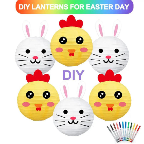 Bright Yellow Round Paper Lanterns Set, 10 Pack With Two Lanterns Each In 4 6 8 10 And 12 Inch Sizes, Easy To Assemble Hanging Decor That Brings A Fun Vibe To Birthday Parties, Weddings, Baby Showers, Halloween And Home Party Decor