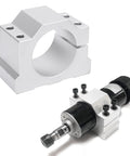 45mm CNC motor bracket with spindle clamp for routers