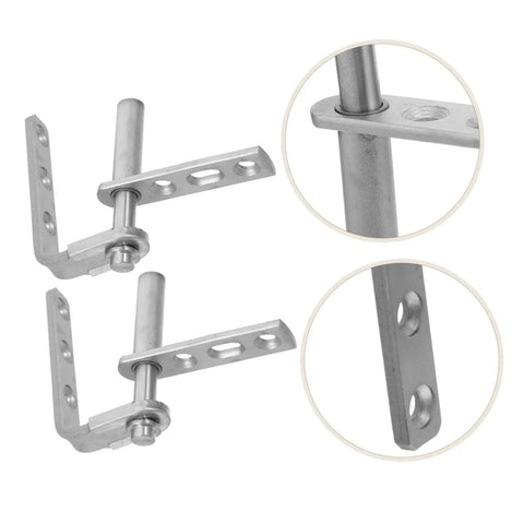 Heavy Duty Stainless Steel Swinging Door Hinge Workhorse Self-Closing For Double Swing Cafe Doors Bidirectional Opening Easy Install Durability For Commercial Kitchens, stainless steel hinge close-up
