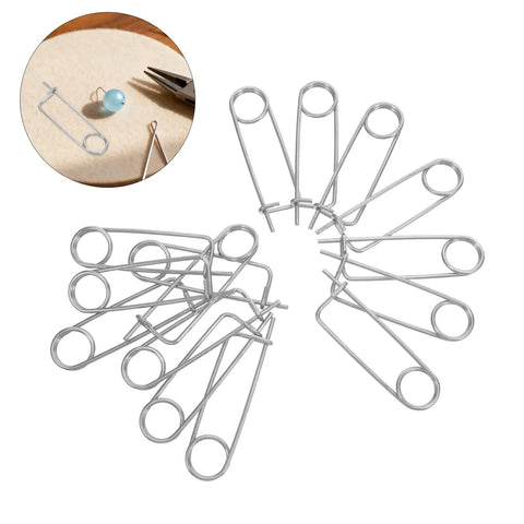 Ditch The Loose Ends With These Cool Nolis Spring Pins, Stainless Steel Quick Lock Clamps For Garden Hooks And Heavy Machinery Tasks That Stay Put arranged in a circle.