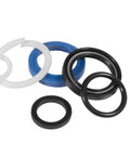 Various seals from 3 Ton Floor Jack Seal Replacement Kit Model 328.12291 For Sears Craftsman Hydraulic Floor Jack 26 Piece Set.
