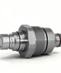 Close-up of Flat Face Hydraulic Coupler Set For 48mm ISO 16028 Male And Female 7246799 Beefed Up Replacement Part For 4BD4FH Skid Steer