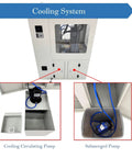 Cooling system of Beefy Workhorse 3 Axis CNC Milling And Drilling Machine Kit with pumps and reservoir detail