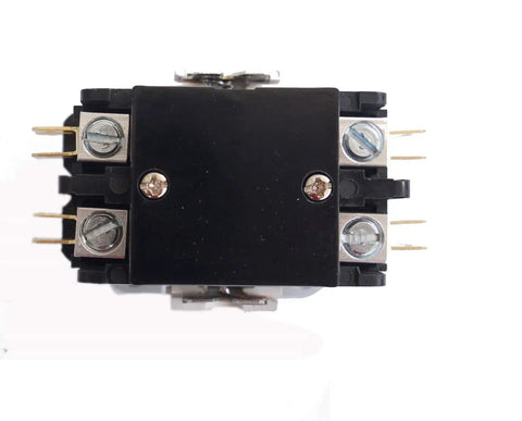 Air Conditioner Contactor 24V Coil 2 Pole 40 Amp Universal Replacement For Fast HVAC Service And DIY Friendly Broad Compatibility With Common Units Plus Easy Install