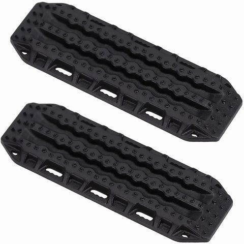 Dope Realistic RC Crawler Accessory Kit with black recovery boards for 1/24 and 1/18 scale rigs, TRX4M 1/18 and Axial SCX24