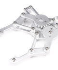 Beefy Metal Gripper With Strong Hold For Servo Driven Robotic Arms Compatible With 995 MG996 SG5010 End Effector For Reliable Operations In Robotics Projects.