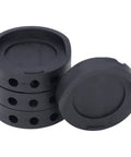 Non Slip Rubber Furniture Leg Pads for Washing Machines Tables and Chairs Anti Vibration Foot Pads 4 Pack Shock Absorbing Modular Mats