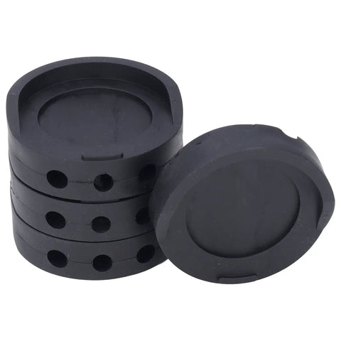 Non Slip Rubber Furniture Leg Pads for Washing Machines Tables and Chairs Anti Vibration Foot Pads 4 Pack view