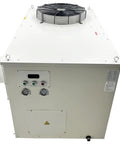 Top view of Heavy Duty Industrial Spot Cooler Air Conditioner Commercial Portable Cooling Unit with fan and controls