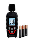 Pro Grade Digital Sound Level Meter With Backlit Display 30 To 130 dB Range 0.1 dB Resolution Plus Minus 1.5 dB Accuracy A Weighting 31.5 Hz To 8 kHz Response Fast Slow Max Min Hold Portable Noise Meter For Home Theater Office Studio, handheld with batteries