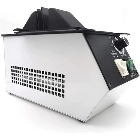 Heavy Duty Eyeglasses Frame Heater With Fully Adjustable Temperature Settings For Optical Lens Repair And Plastic Frame Remelting, side view