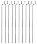 1.2mm By 450mm Steel Z Pull Push Rods Pack Of 10 For RC Planes Boats Cars And Helicopters DIY Models With Z Type Heads