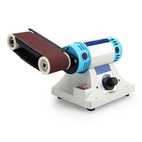 Huge 350X50Mm Belt Sander Multi-Function Polisher For Metal Wood & Jade Engraving, compact design, adjustable sanding belt.