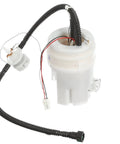 High Output Fuel Pump For Lightning Startups And Peppy Acceleration, white module with wires, designed for reliable use.
