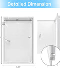 Detailed dimensions of Heavy Duty Thick Steel Access Door For Drywall 24X36 Inches showcasing size and build features.