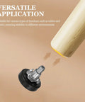 Heavy Duty Furniture Levelers Twenty Piece Set, One Quarter Inch Thread Adjustable Leveling Feet, Metal And Plastic Construction For Table And Chair Legs, Fix Wobble On Uneven Floors At Home Or Office; furniture leg close-up
