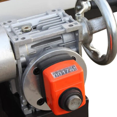 Close-up of Digital Bore Diameter Position Indicator Counter For Lathes And Woodworking Machinery Reinforced Nylon Mechanical Tally