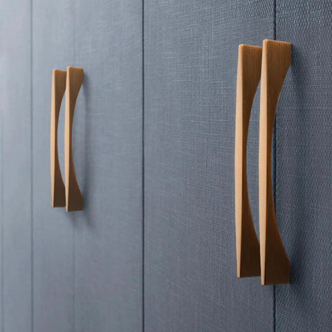 Vintage Coffee Bronze Zinc Alloy Cabinet Handles 2 Pack Drawer Pulls For Furniture Kitchen Wardrobe Closet Doors Classic Retro Hardware