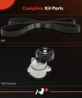Serpentine Belt Drive Kit For Nissan Altima 2007-2013 2.5L With 87.95 Inch Belt And Tensioner, includes belt and tensioner