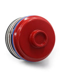 Street Ready Transmission Servo Cover Actuator Assembly Forged From Heavy Duty Aluminum Alloy Housing with seals in red finish.