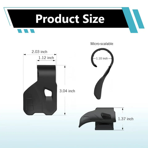 Upgrade Your Ride With This Universal Motorcycle Cruise Control Throttle Assist Rest Handlebar Mount Crafted From Heavy Duty Nylon For Stress Free Cruising On Street Off Road Ebikes Today, showcasing product size details.