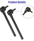 Steering Gear Assembly Compatible With Coleman KT196 CK196 196cc 6.5HP Go Kart And Kandi 110cc Quad Rod Kit Detail