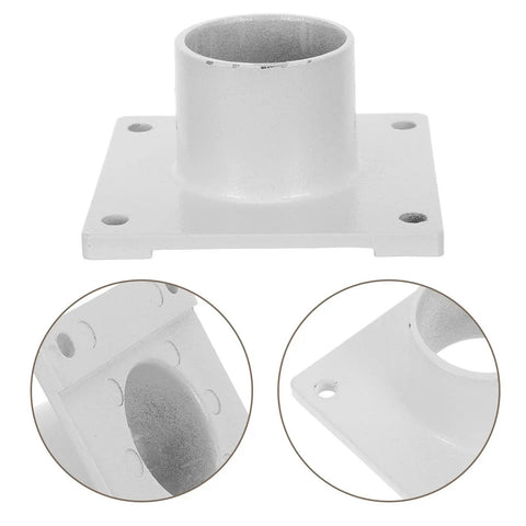 Heavy Duty 42Mm Dryer Outlet Connector Fitting Replacement, durable steel flange, anti-slip, ideal for food processing and chemicals.