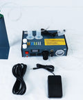 110V Automatic Glue Drip Dispenser for Electronics, Pro Grade, with 983A Controller and tubes, digital display visible