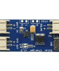 Hella Compact 3 Pack Solar Li Ion Battery Charger Board 500 Ma Cn3065 Chip front view showing connectors and components.