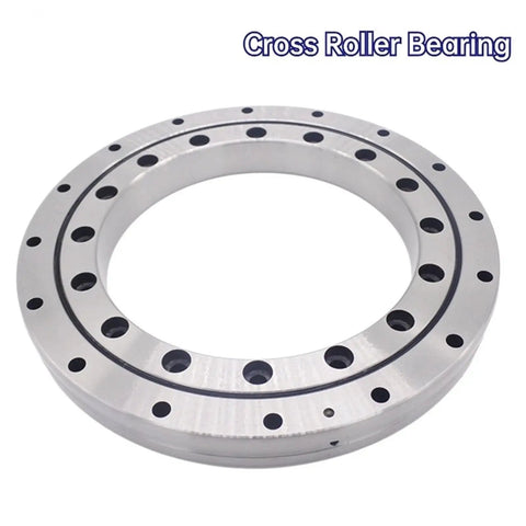 Top Tier Cross Roller Rotary Turntable Bearing For Cnc Machine Tools And Industrial Joints close-up showing precise circular design and mounting holes.
