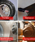 11 Inch Extra Long Straight Air Die Grinder With A Badass Pneumatic Build And 22000 RPM to perform tire repair, polishing, and carving.