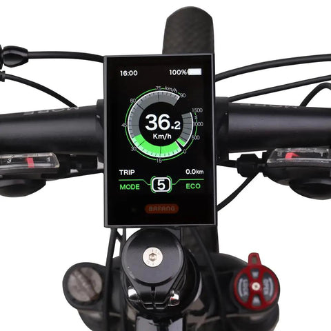 3.5 Inch E Bike Display DPC18 For BBS01 BBS02 BBSHD Mid Motor Pedal Assist 0 To 5 Levels USB Indicator Backlit LCD on handlebars
