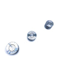3 Piece Dimple Die Set For Metal Fabrication Includes 1/2 Inch, 3/4 Inch, And 1 Inch Dies CNC Machined From Premium Cr Steel