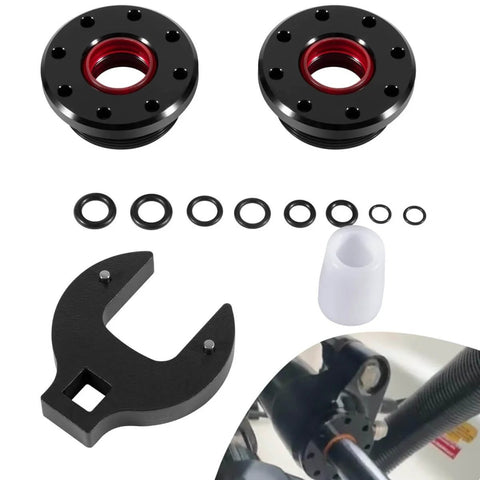 Front Mount Pro Grade Hydraulic Steering Cylinder Seal Kit With Pin Wrench For SeaStar HC5340 HC5341 HC5342 HC5343 HC5345
