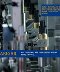 Close-up of automated machinery testing 255 LPH In Tank Fuel Pump Kit with High Flow Electric Pump Including Sending Unit.